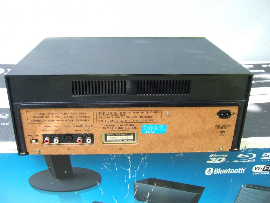 Akai CS-703D. Casetofon Deck. Vintage .