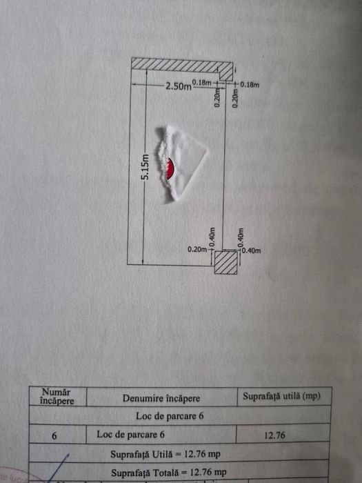 Vand sau inchiriez loc de parcare in subteran