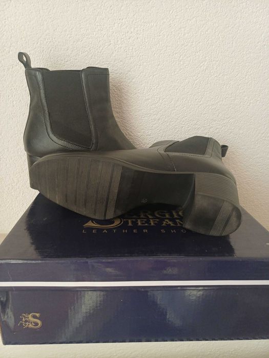 Дамски кожени боти Chelsea, №41, като нови