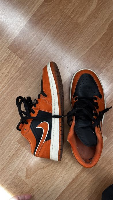 Air Jordan кецове 37,5 оранжеви