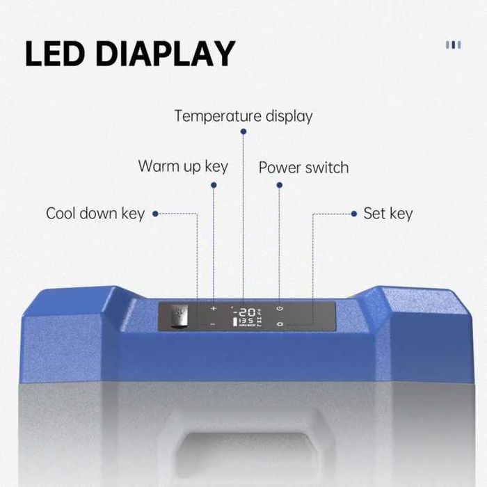 Хладилна кутия NL50 - Alpicool/ 50Л - 12V/24V/220V