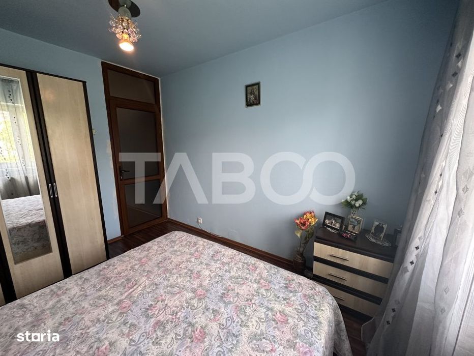 Apartament 2 camere etaj 3 complet mobilat si utilat Zona Plopului — fotografia 3