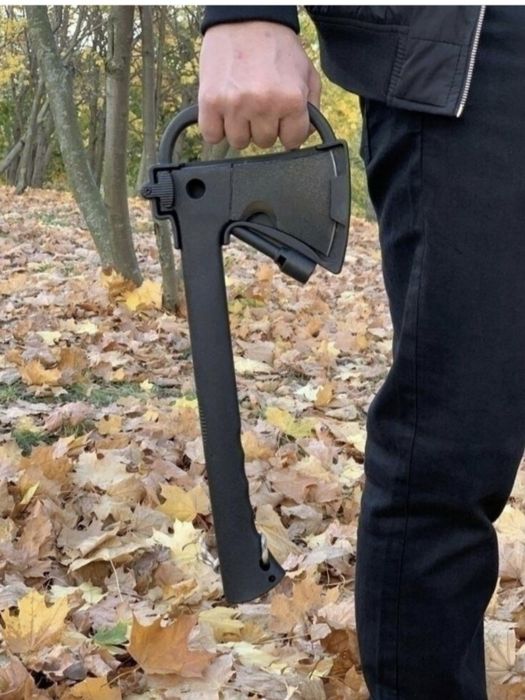 Руска туристическа мултифункционална брадва  5в1