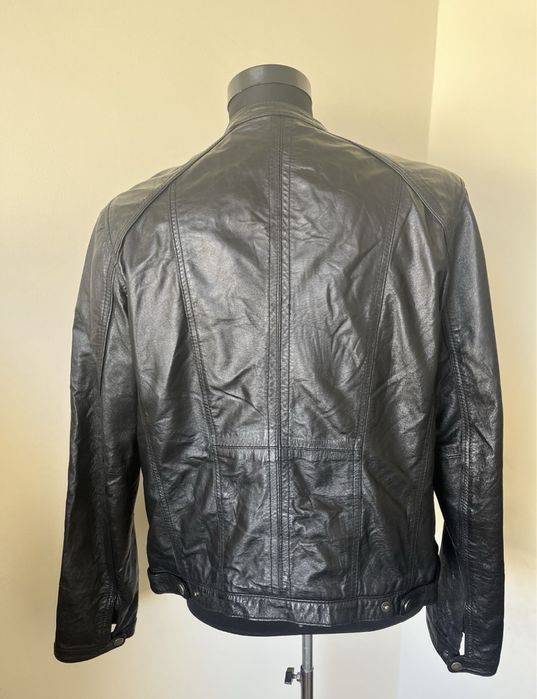 Geaca piele , WIBES , impecabila