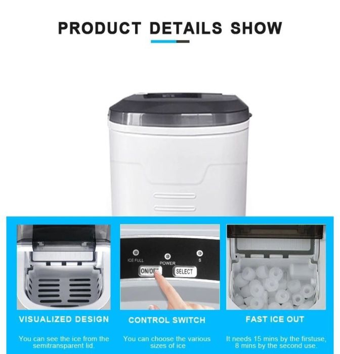 Даставка безплатная машина, которая делает лёд Sonifer  sf 6522