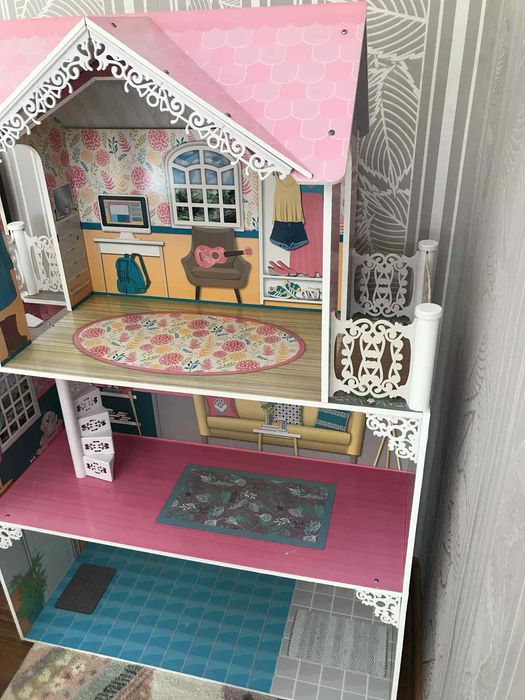 Куклена къща за барби кукли 123/80