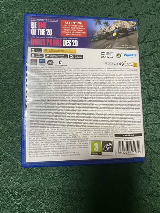 Игра F1 24  PS5 като нова