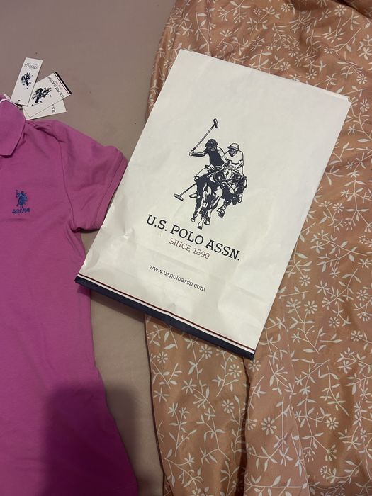 Нова розова тениска на U.S. Polo ASSN