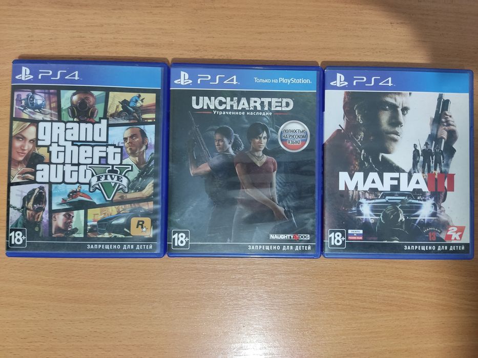 Игры на ps4, пс4