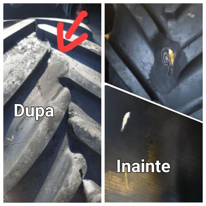 Vulcanizam anvelope agricole si industriale la cald !!