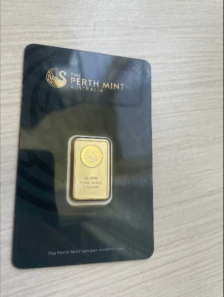 Lingou de aur Perth Mint Australia 5G