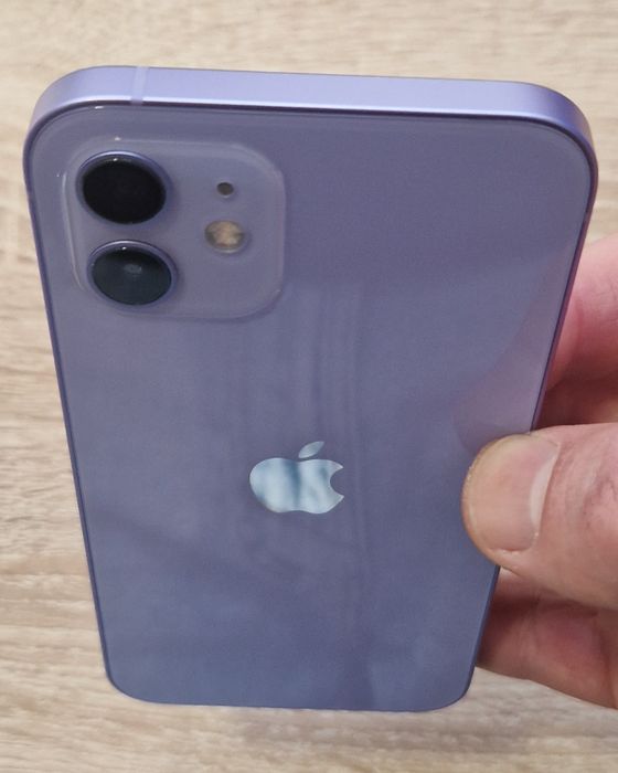 Iphone 12 64gb Purple.Като НОВ!Батерия  100%.