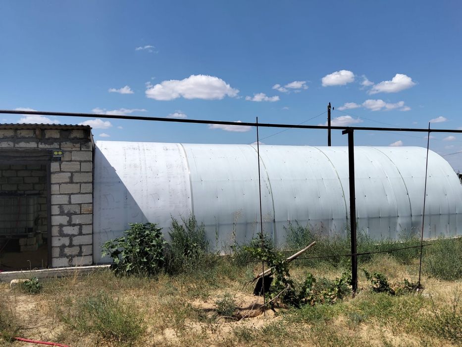 Теплица, ені-4.20, ұзындығы-10 метр