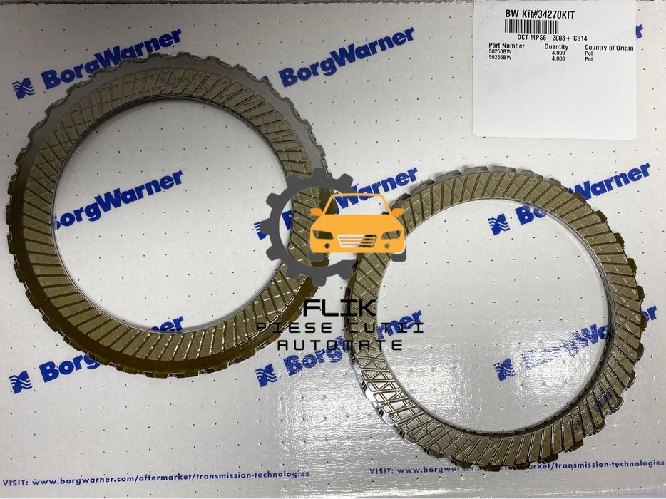 Set pistoane furc cutie automata PowerShift DCT450 Ford & Volvo