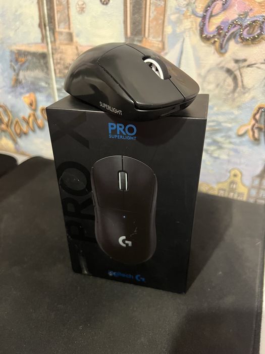 Игровая мышь Logitech pro X superlight и Клавиатура Obins lab Anne pro