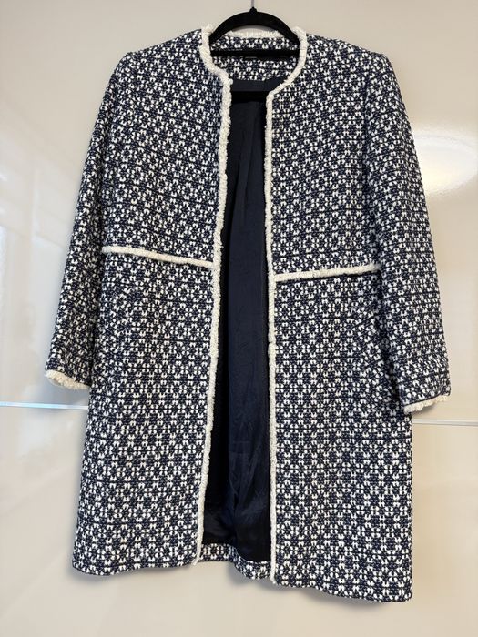 Тънко палто с 3/4 ръкави от Зара