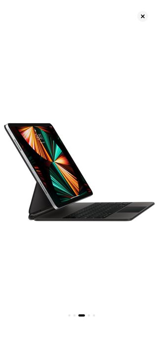 Tastatura Apple Magic Keyboard pentru iPad Pro 12.9", Layout RO, Black