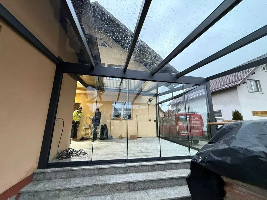 Terase aluminiu la comanda - producator