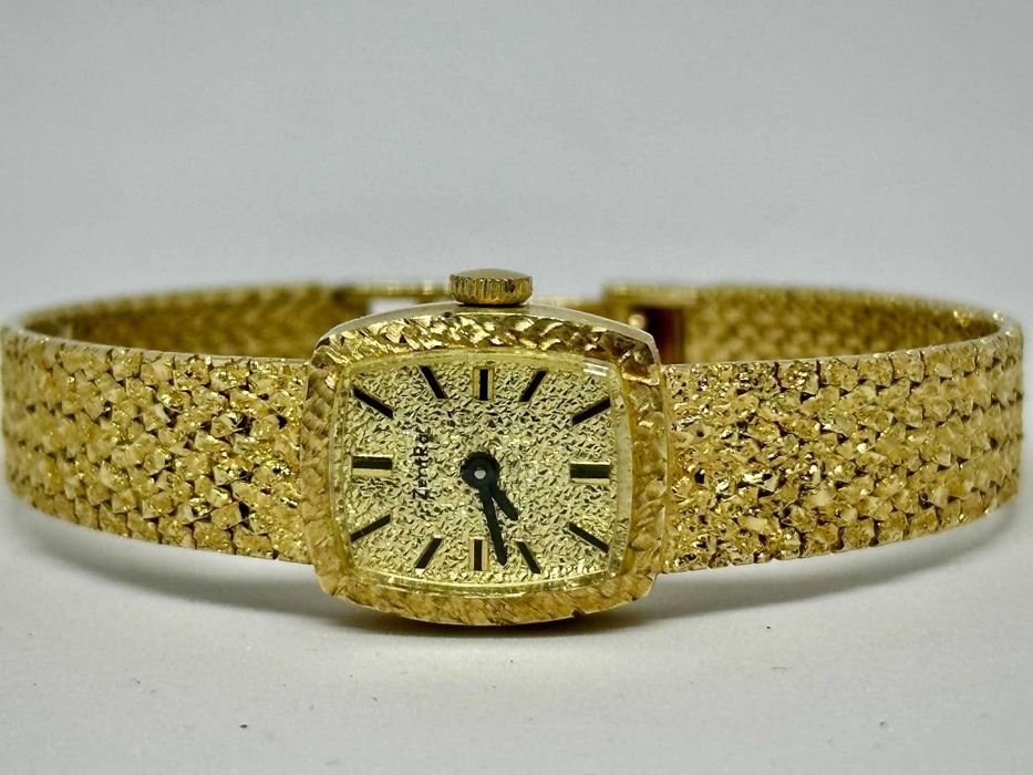 Златен дамски механичен часовник Zentra / 14к GOLD