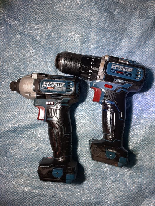 Erbauer set impact.filetanta 12v pt ambele