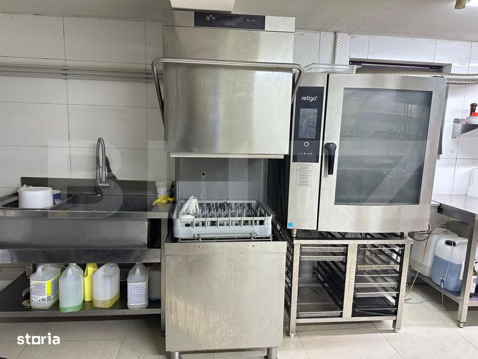 Restaurant de inchiriat in Burdujeni – spatiu complet functional