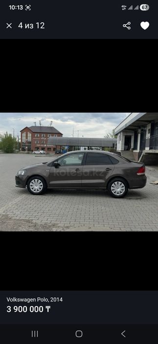 Продам фольксваген поло 2014