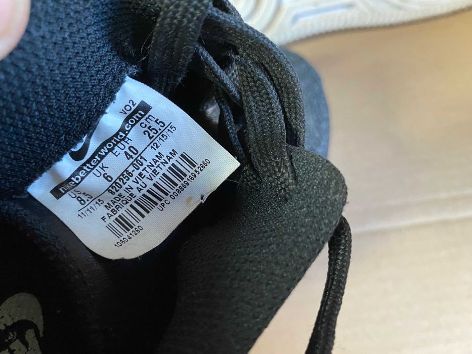 ''Nike Air Force 1 Flyknit Black''оригинални летни маратонки 40 номер