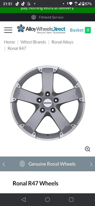 Jante Ronal R18 5x114.3