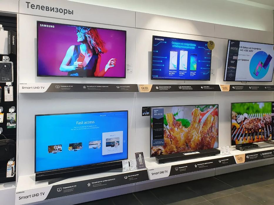 55 Телевизор  SMART +Android14 +Samsung +WiFi +YouTube