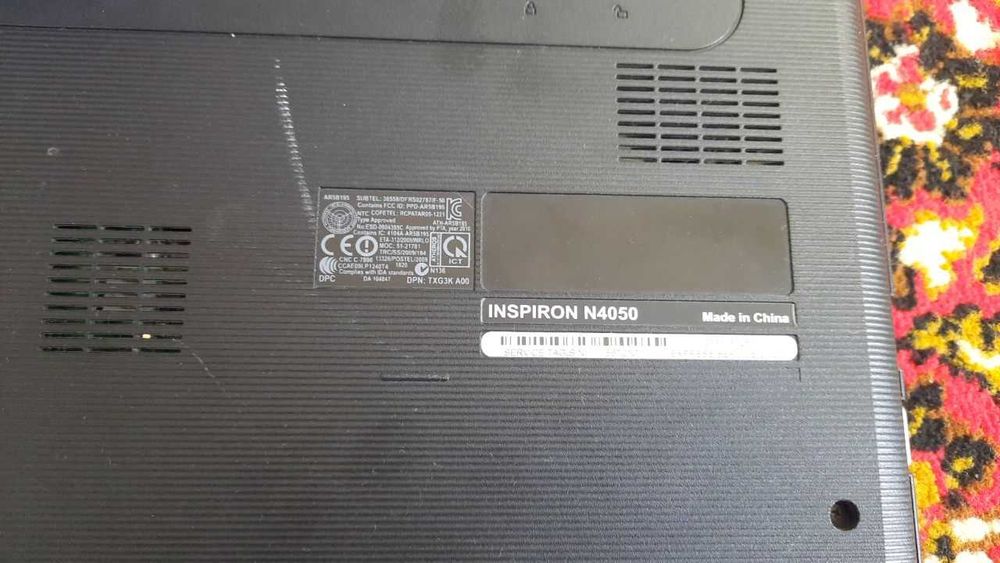 Продаётся ноутбук Dell inspiron N4050