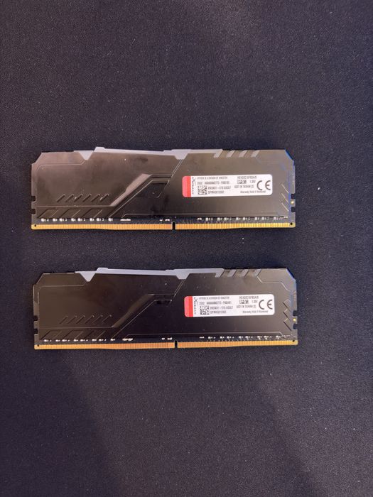 ОЗУ / RAM -  HyperX Fury RGB DDR4 16GB 3200MHz CL16