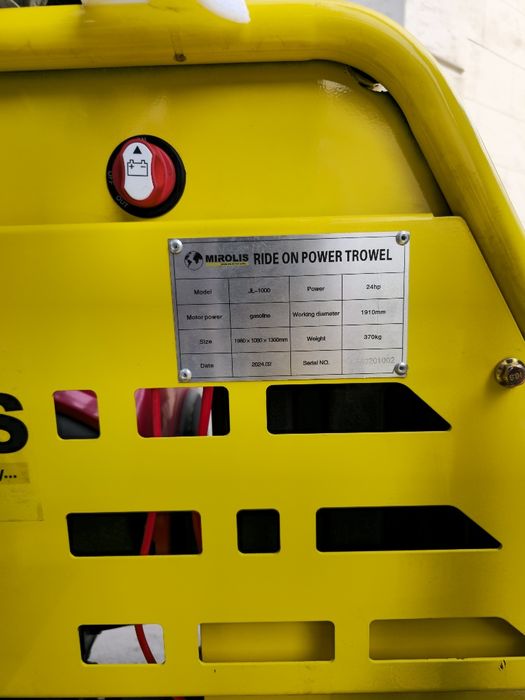 Двухроторная затирочная машина MIROLIS