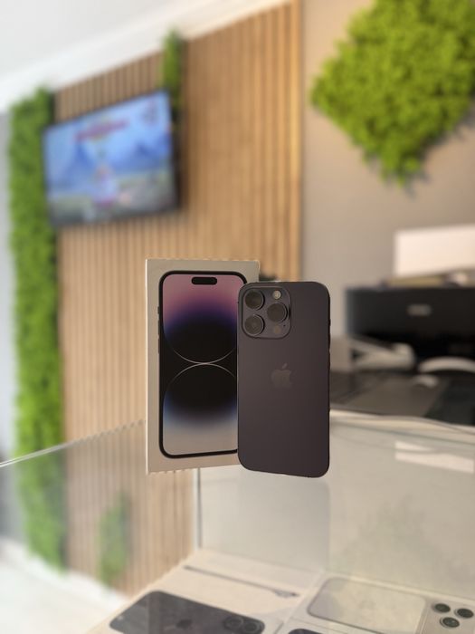 **ATS GSM**iPhone 14 Pro 128Gb Deep Purple/BATERIE94/Fact+Gar 12 luni