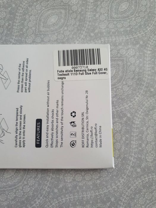Vand husa flip ( cover book) si folie sticla samsung a32 4g