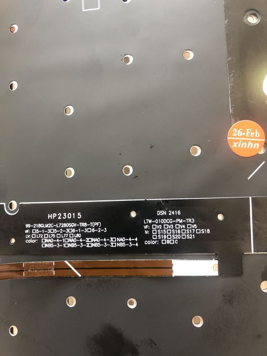 Hp probook aero 7 klaviatura