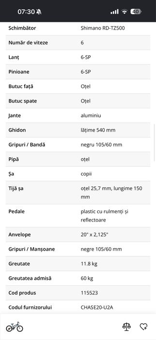 Bicicleta copii