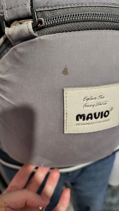 Marsupiu ergonomic Mavio cu scaunel, 6 pozitii