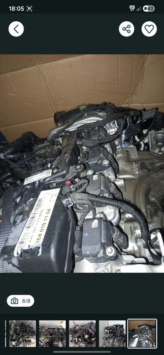 Motor Mercedes M260/254/139/282/264/276