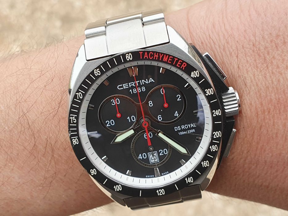 Certina "DS ROYAL" SWISS MADE Chronograph