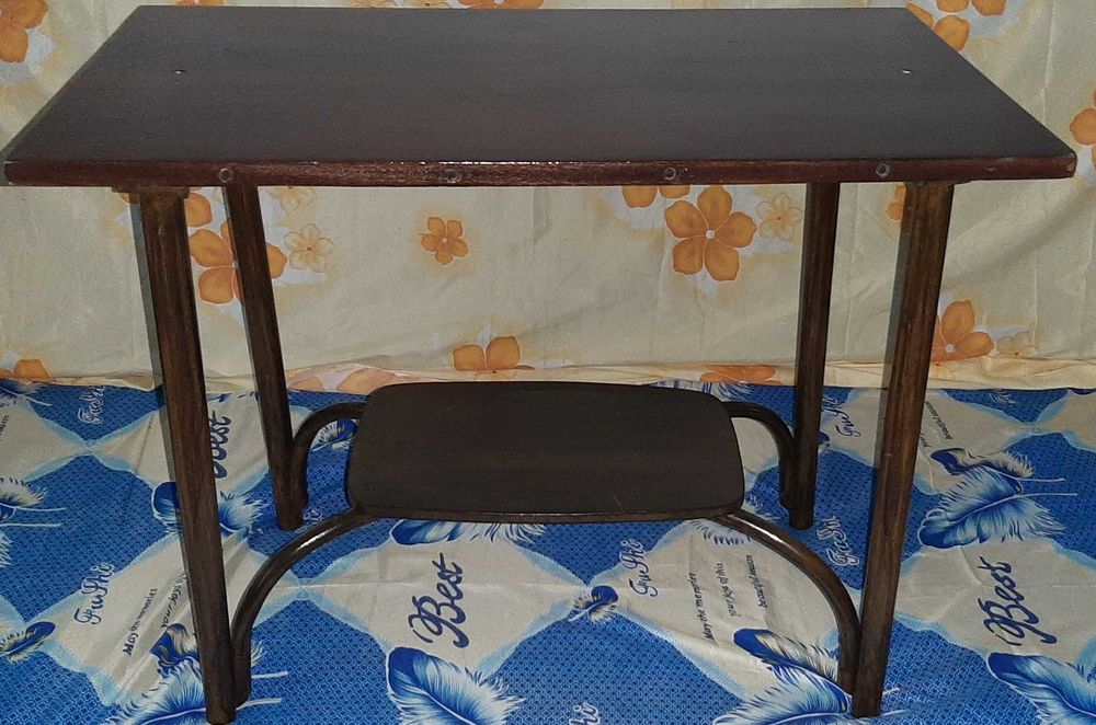 COLTAR (Etajera) LEMN anii 1980// Măsuță lemn anii 1975