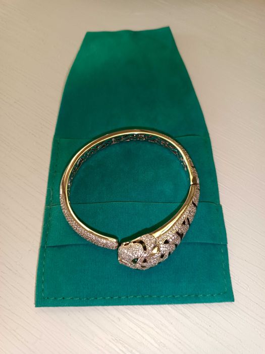 Браслет Пантера серебро