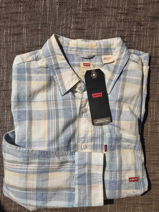 Мъжка риза Levis, размер L, нова с етикет