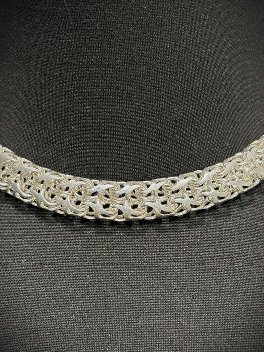 Seturi Argint 925 Masiv Handmade Byzantine Lant Bratara