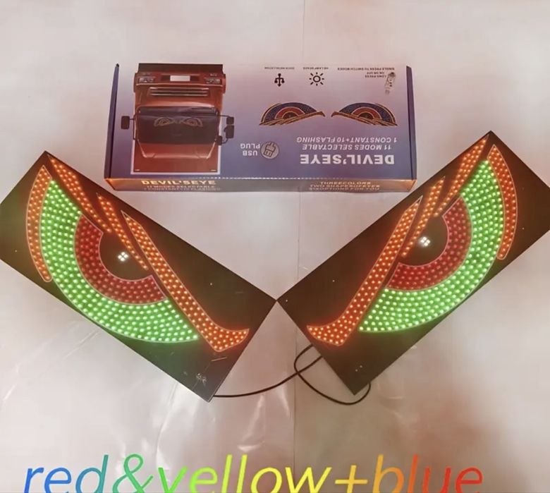 DEVIL’S EYE – Faruri LED cu Efect Special