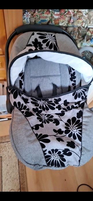 Детска количка с три коша. Adbor Marsel Elite 3 в 1 F03