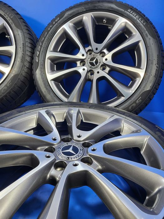 Vand jante OE Mercedes E Klass W213 R18 + anvelope 245 45 18 fff bune