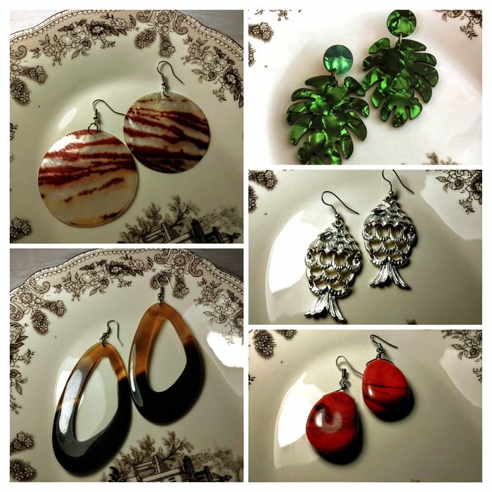 Шикарные стильные серьги