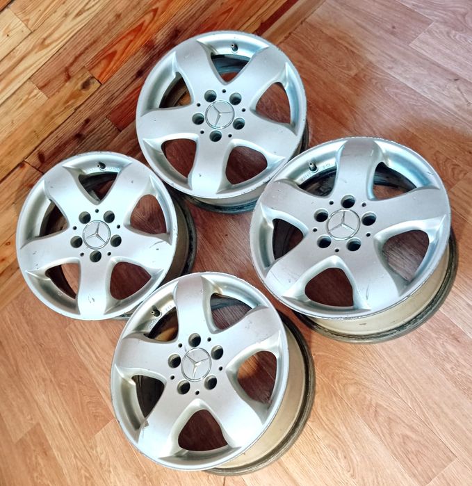 Диски 16 ет 35 крепёж 5/112  J 7,5 разно-размерные