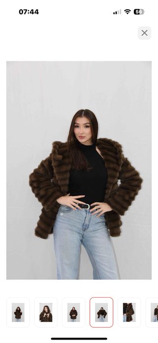 Эко шуба размер 44/46