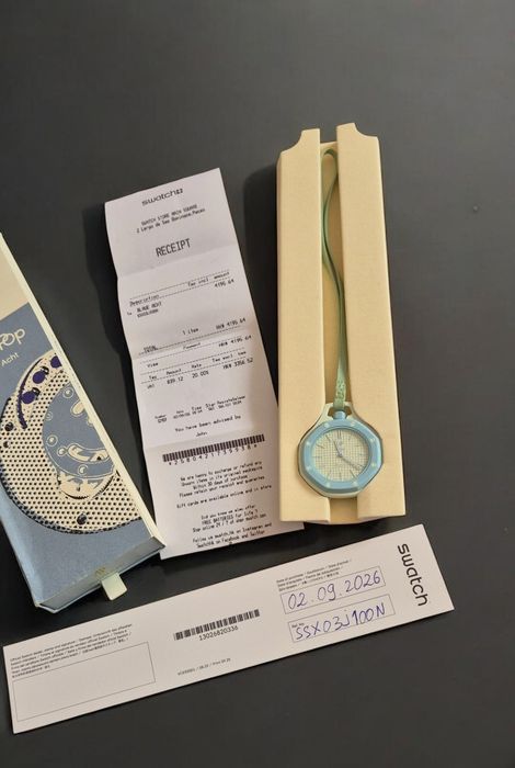 Ceas Swatch X AP Blaue Acht